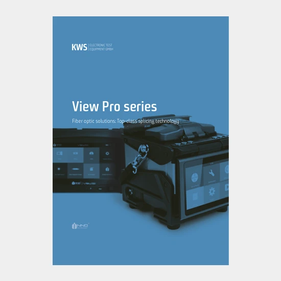 6 page flyer View Pro series