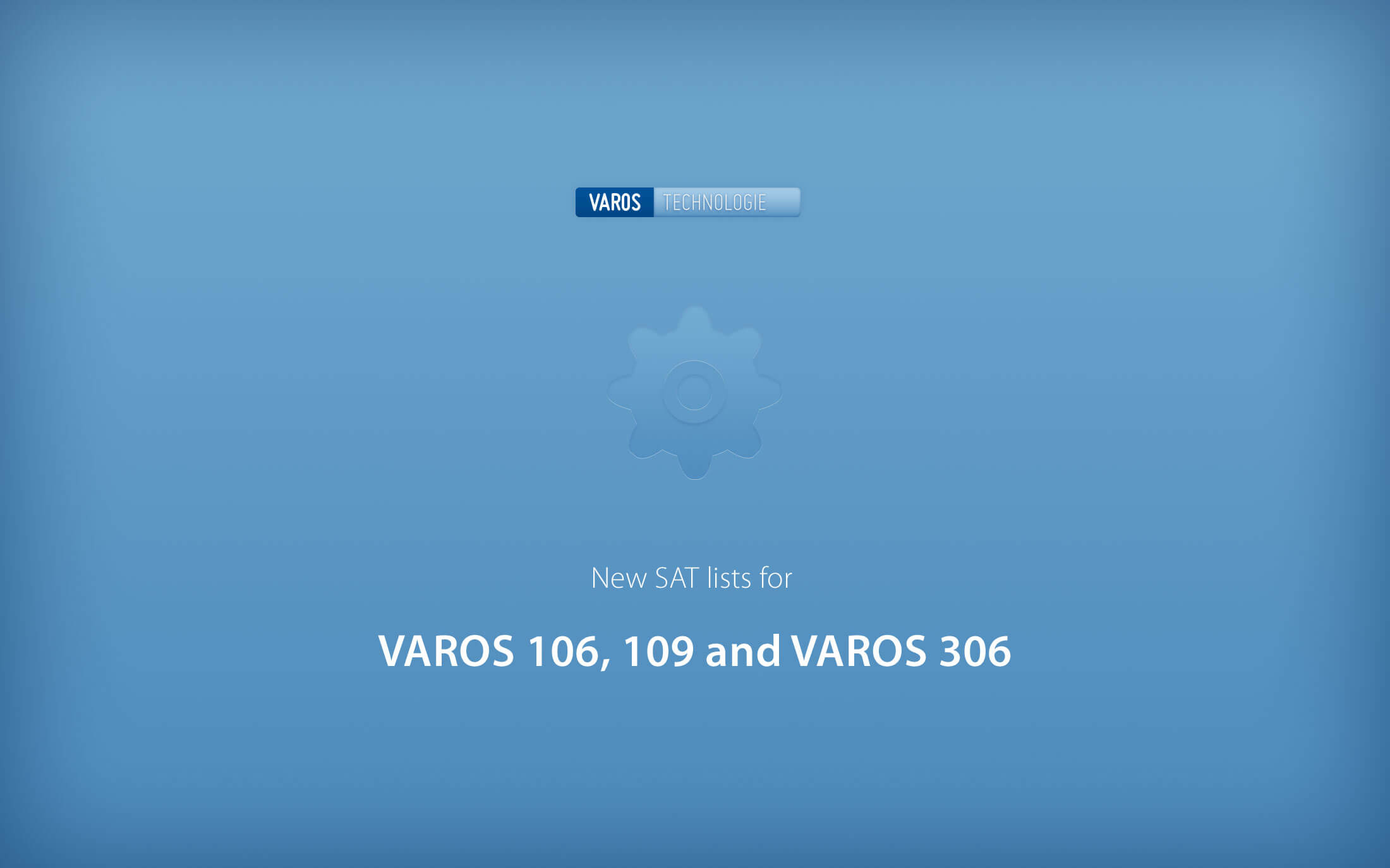 KWS-Electronic VAROS Technology: updated SAT lists VAROS 106, 109 and 306