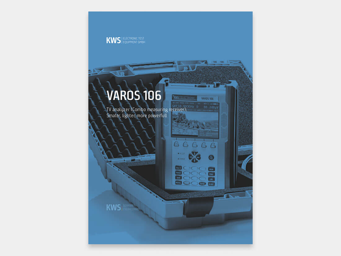 KWS-Electronic News 2019: Product sheet VAROS 106