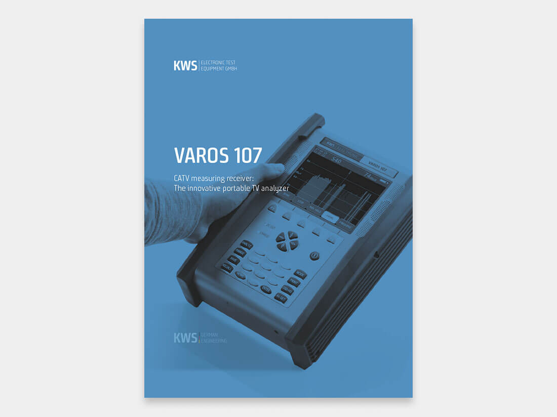 KWS-Electronic News 2019: Product sheet VAROS 107