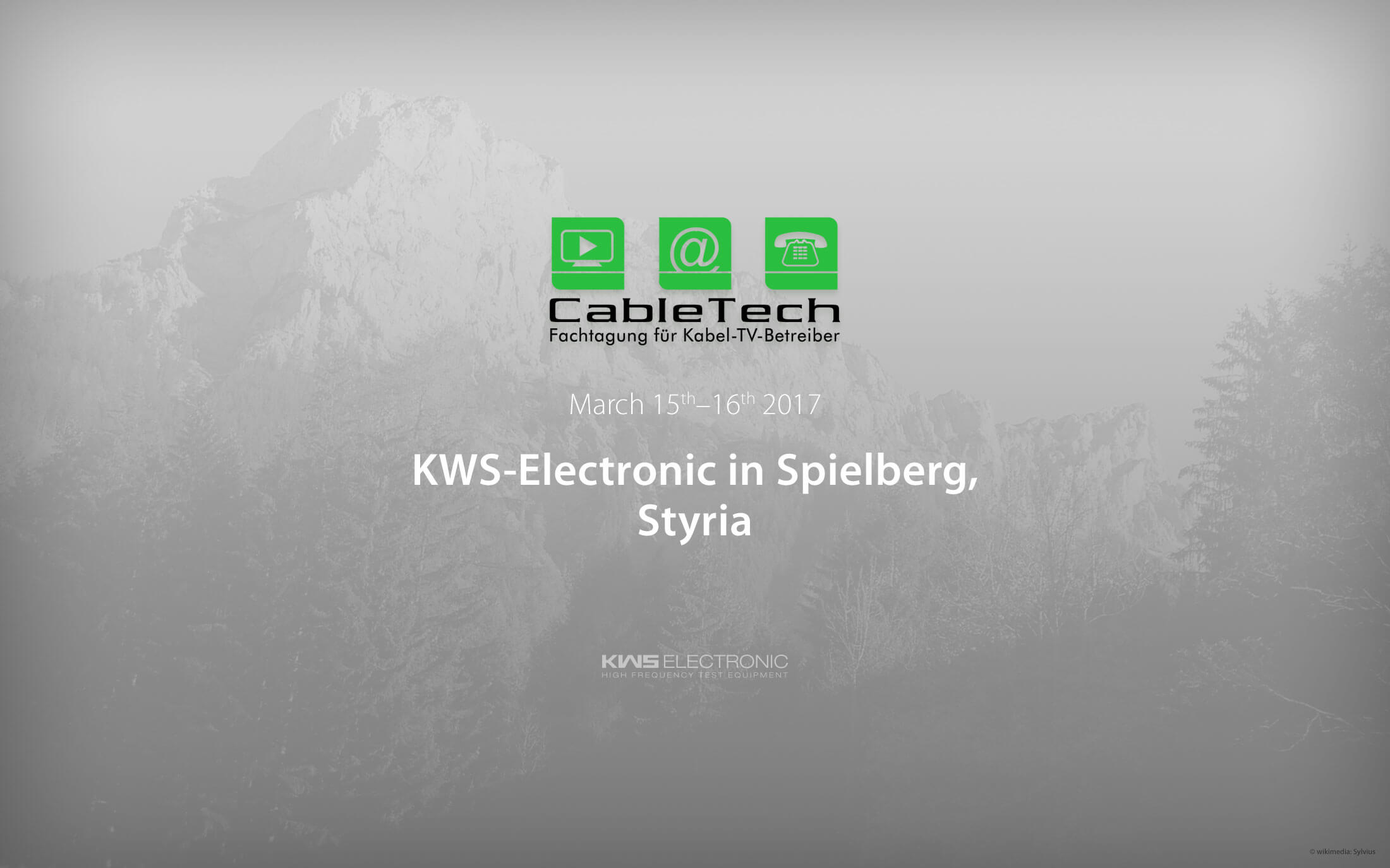 KWS Electronic at CableTech 2017 in Austria
