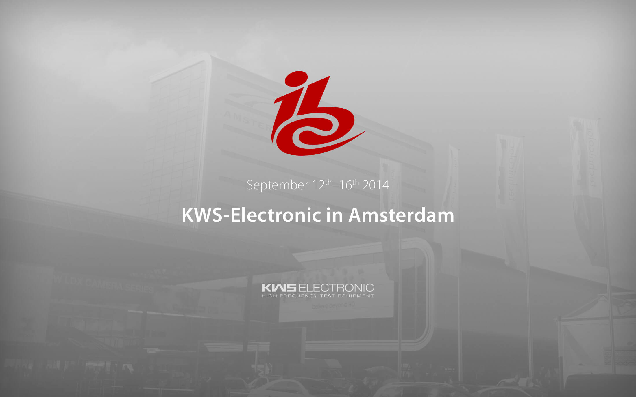KWS-Electronic at Amsterdam at ibc 2014