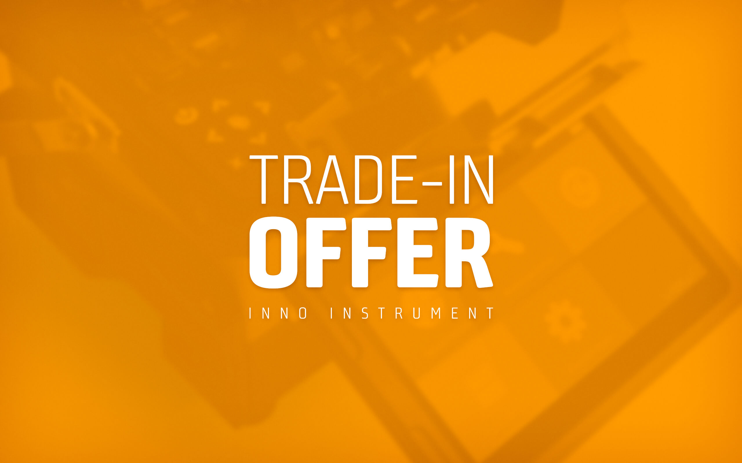 KWS Electronic Trade-In Offer INNO Instrument