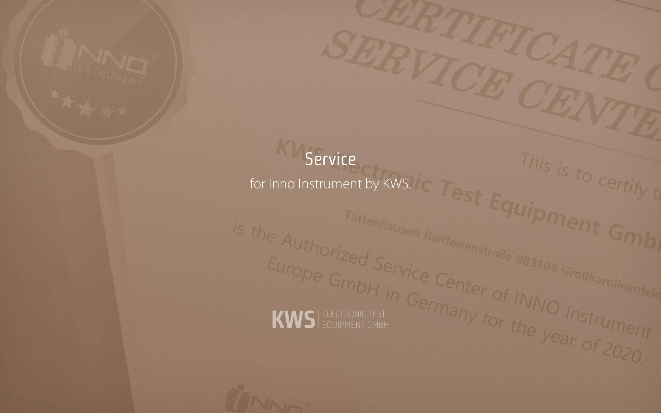 KWS Electronic News 2020: Service for INNO by KWS