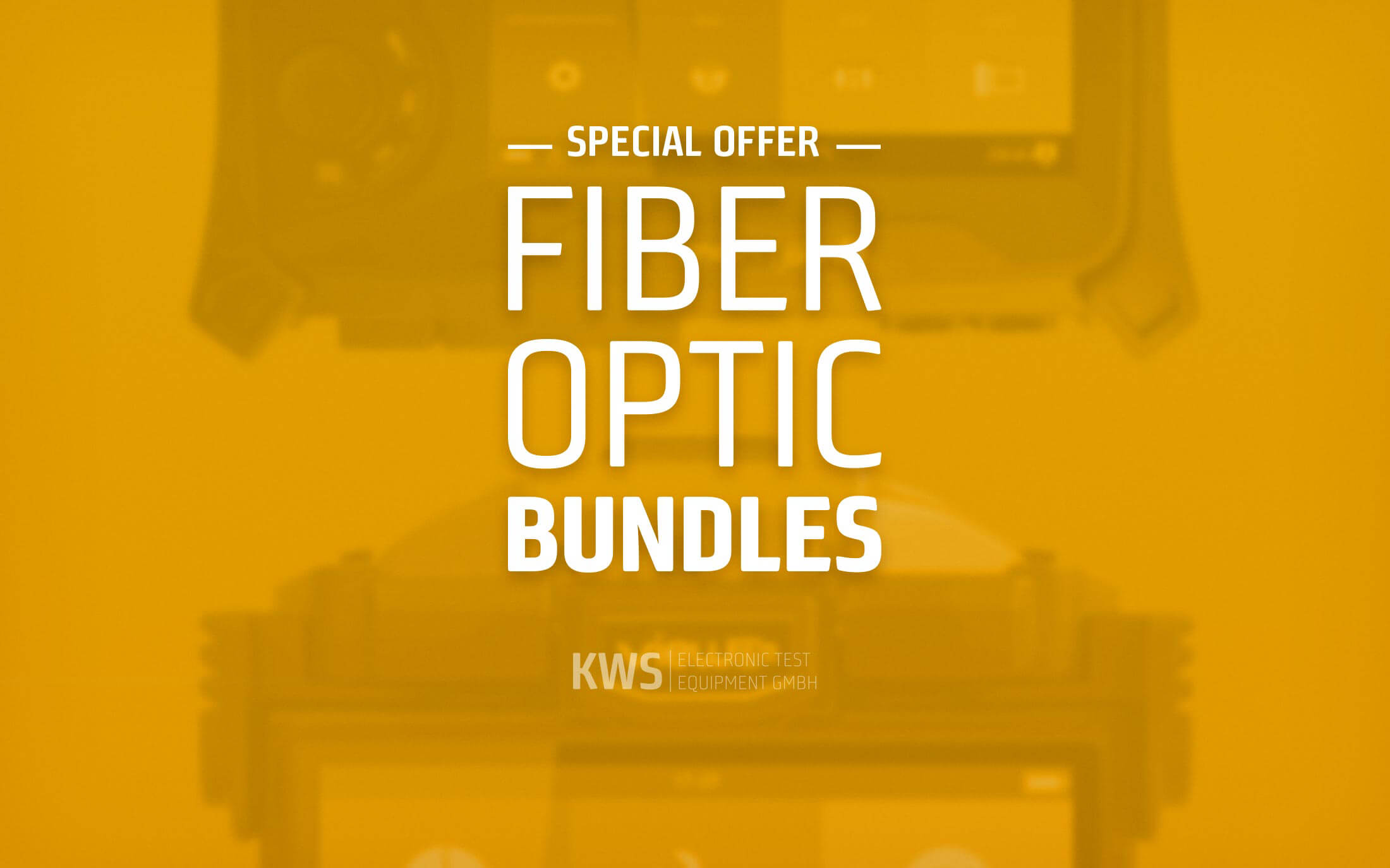 KWS Electronic News 2020: Special offer fiber optics bundles