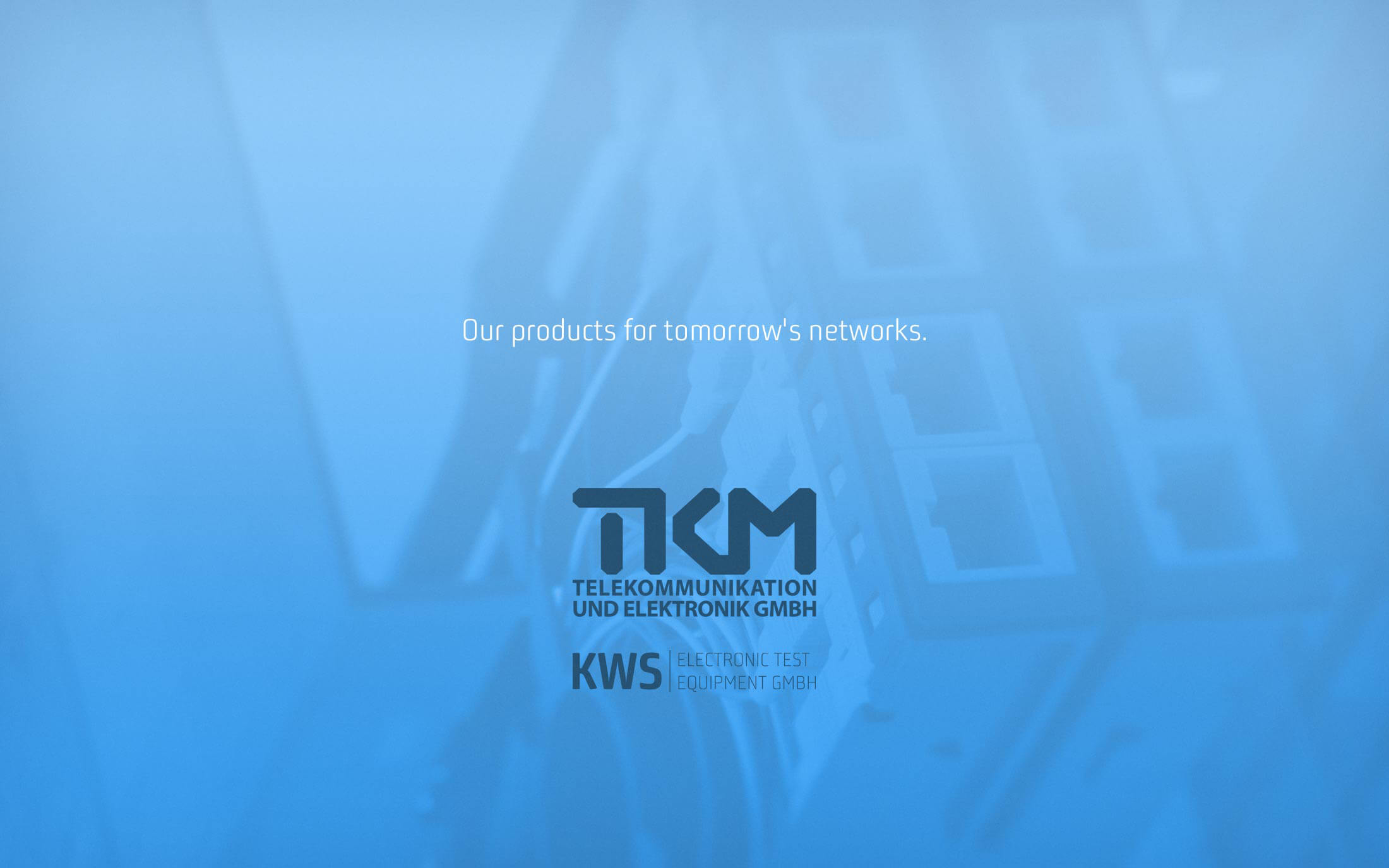 KWS Electronic News 2020: Our TKM products are online