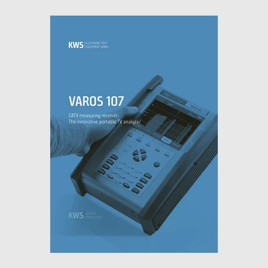 KWS Electronic News: 2 page product sheet VAROS 107