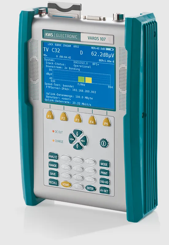 VAROS 107 as a field device for AMA 310/UMS