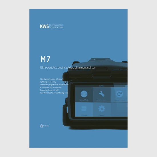4 page product sheet M 7
