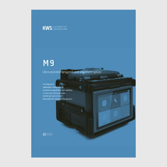 4 page product sheet M 9