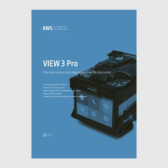 4 page product sheet View 3 Pro