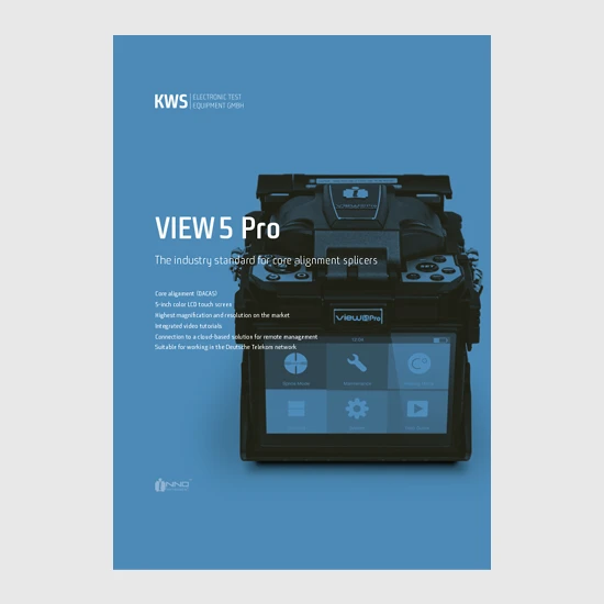 4 page product sheet View 5 Pro