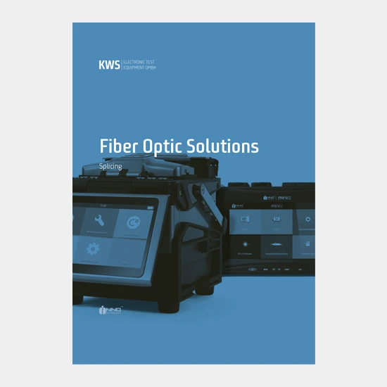 6 page flyer fiber optic solutions: splicing