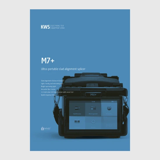 4 page product sheet M7+